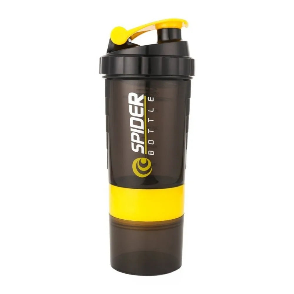 Shaker Deportivo 3 en 1 FEB.WIND – Botella Mezcladora de Proteína y Agua