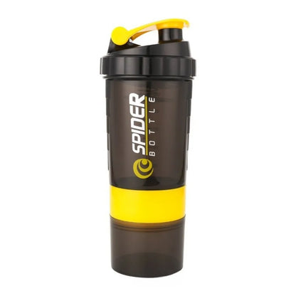 Shaker Deportivo 3 en 1 FEB.WIND – Botella Mezcladora de Proteína y Agua