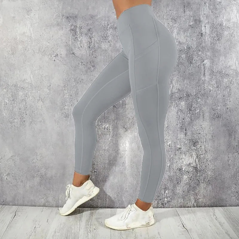 Leggings Deportivos MODX de Cintura Alta con Bolsillo – Levanta Glúteos, Elásticos y Ligeros