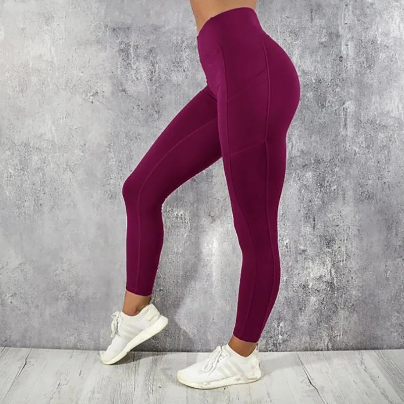 Leggings Deportivos MODX de Cintura Alta con Bolsillo – Levanta Glúteos, Elásticos y Ligeros