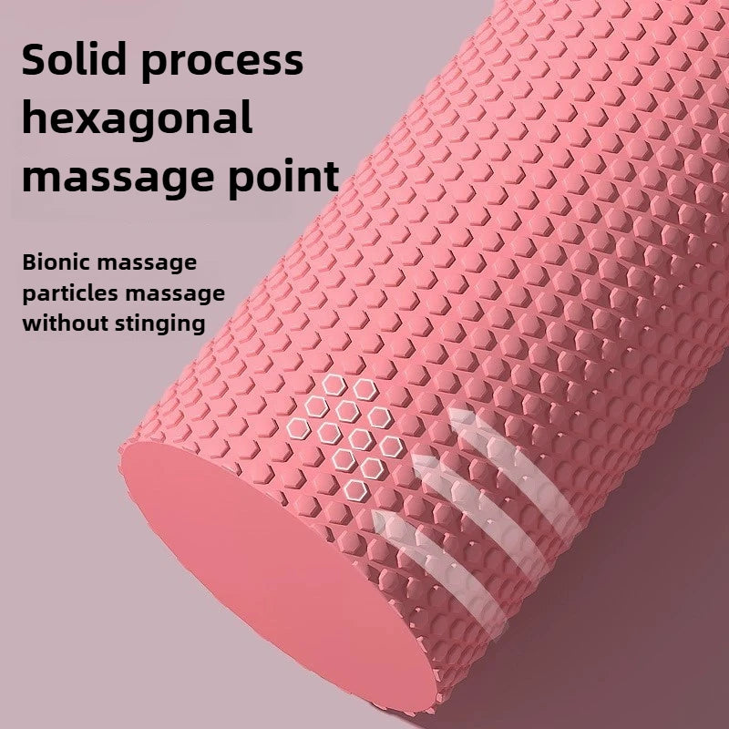 Rodillo de Espuma EVA Hexagonal – 30 cm para Yoga, Pilates y Fitness