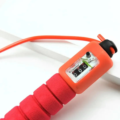 Cuerda para Saltar Profesional MOONBIFFY con Contador Electrónico Ajustable