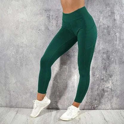 Leggings Deportivos MODX de Cintura Alta con Bolsillo – Levanta Glúteos, Elásticos y Ligeros