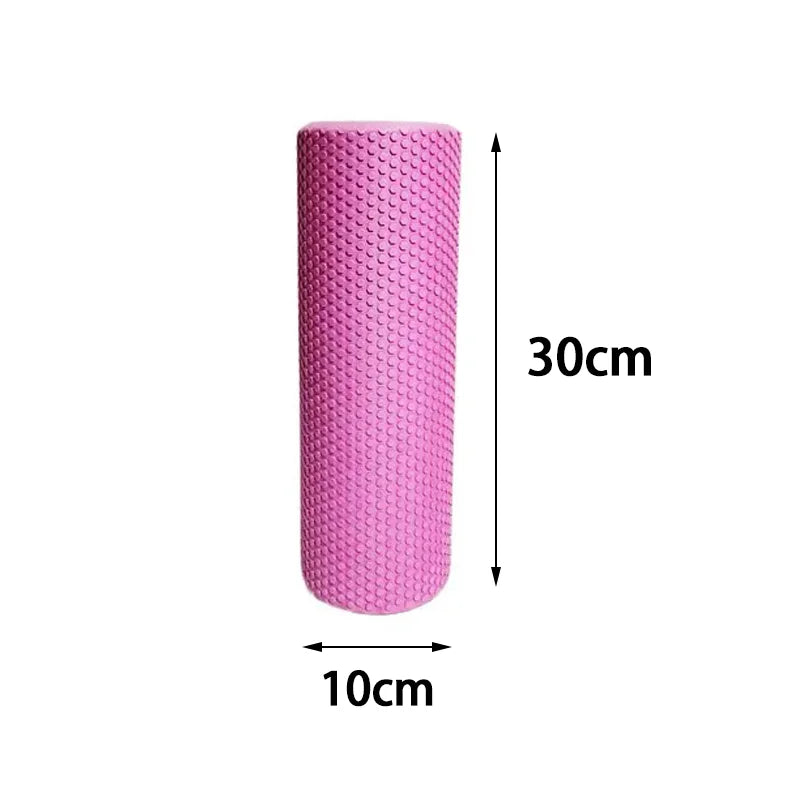 Rodillo de Espuma EVA Hexagonal – 30 cm para Yoga, Pilates y Fitness