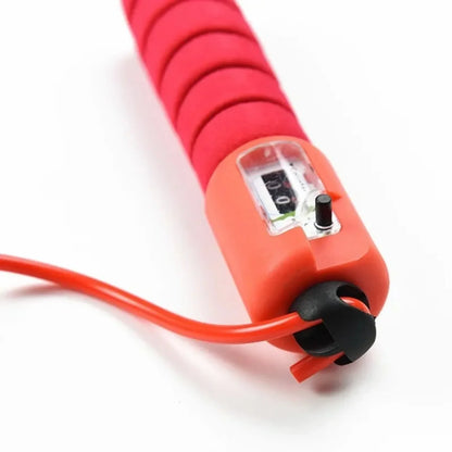 Cuerda para Saltar Profesional MOONBIFFY con Contador Electrónico Ajustable