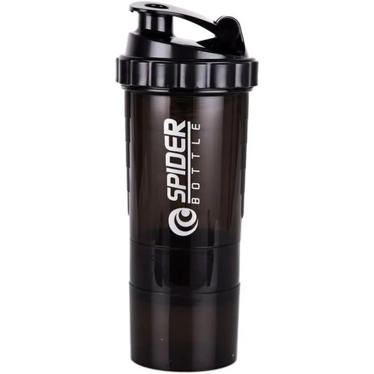 Shaker Deportivo 3 en 1 FEB.WIND – Botella Mezcladora de Proteína y Agua
