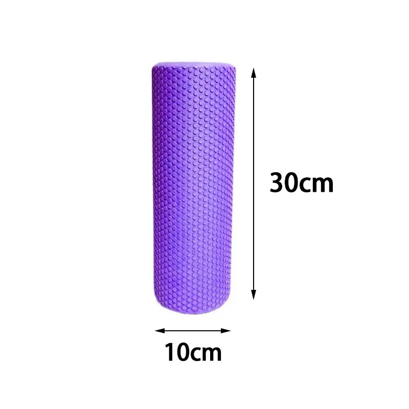 Rodillo de Espuma EVA Hexagonal – 30 cm para Yoga, Pilates y Fitness